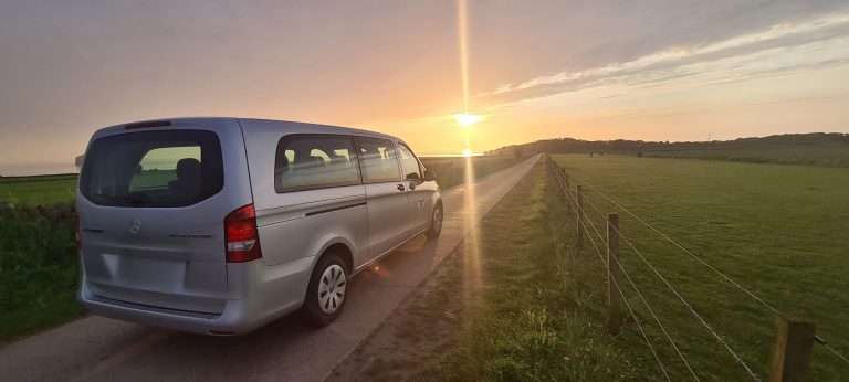 Taxi in Edinburgh offering city and out-of-city transfers with Scotland Travel Solution.